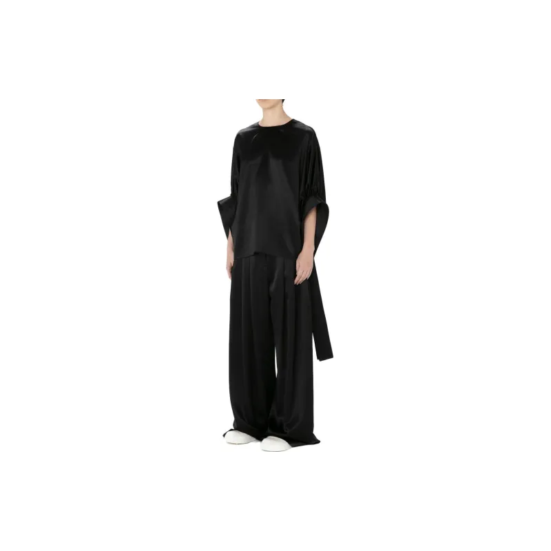 JW Anderson Strap Detailed Crewneck Blouse-3