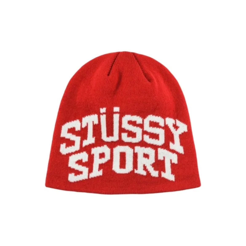 Stussy Sport Jacquard Skullcap Beanie-0