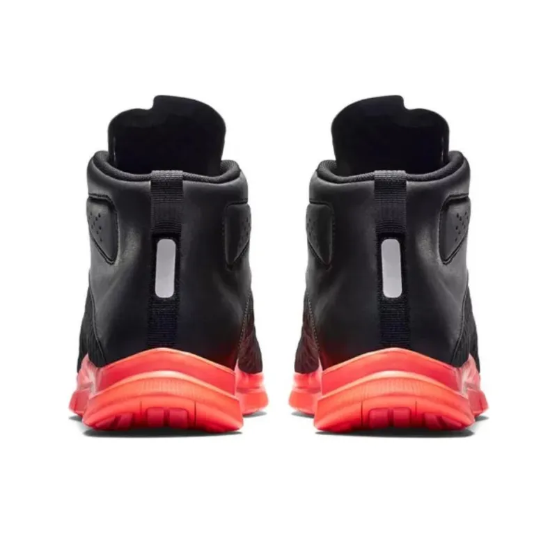 Nike Free Hypervenom Mid Black Hot Lava-4