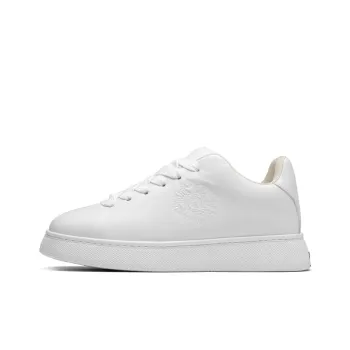 ROBERTA DI CAMERINO Anti Slip Wear Resistant Low Top Skateboard Shoes Men's White