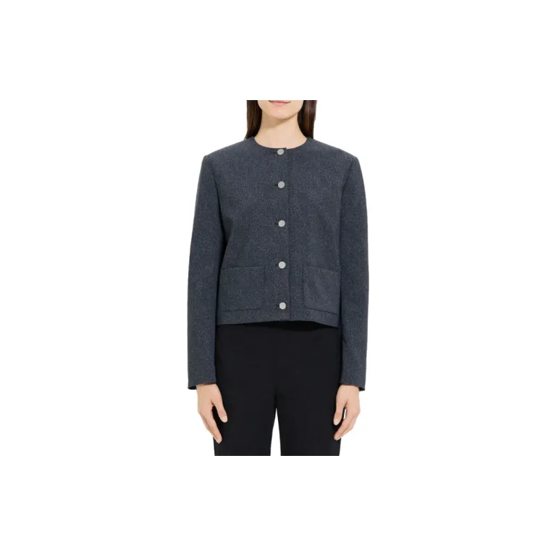 THEORY Knitwear Women's Charcoal Gray-1