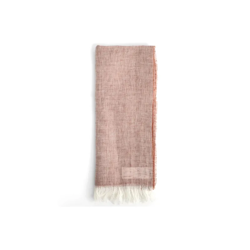 MaxMara Linen Knit Scarves Women's Pink-0