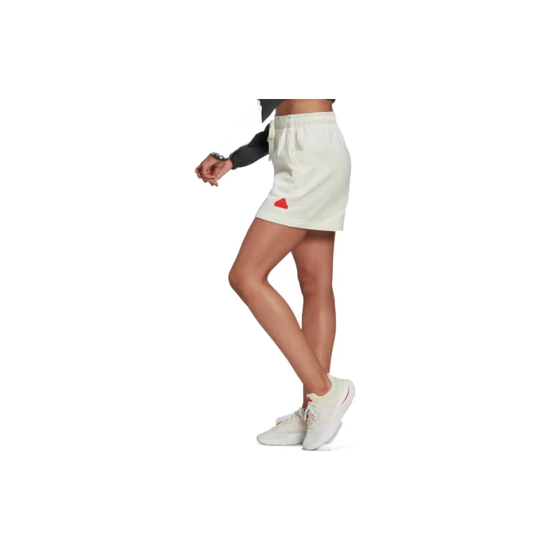 Adidas Casual Shorts Women's White-4