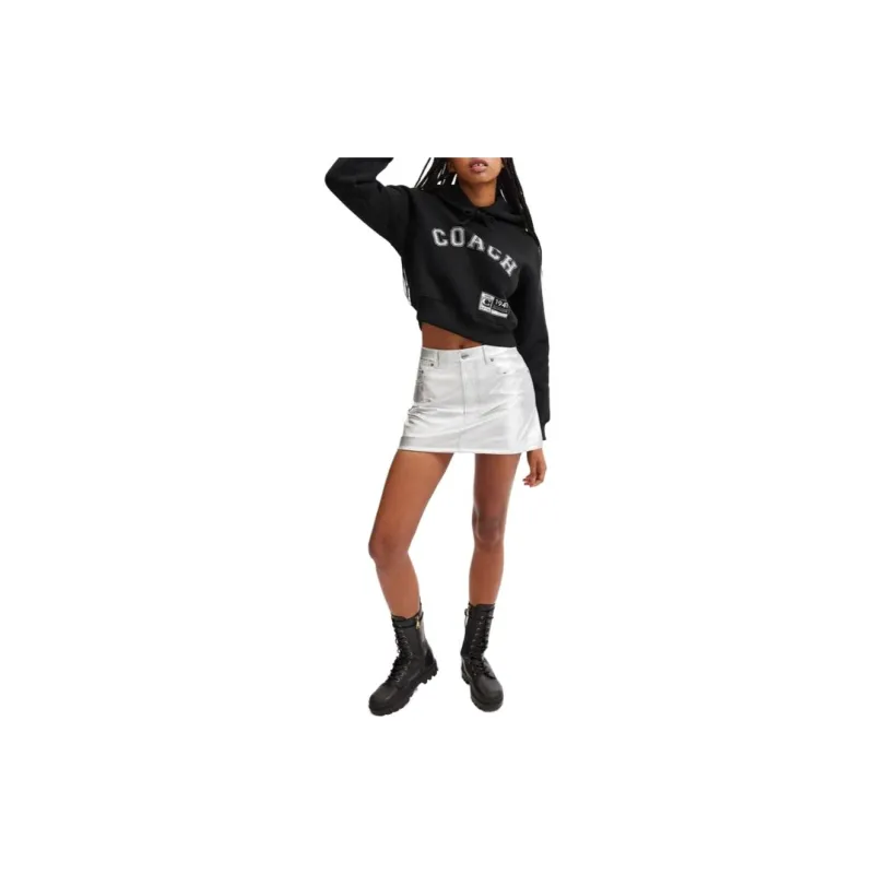 COACH Sweatshirts Women's Black-1