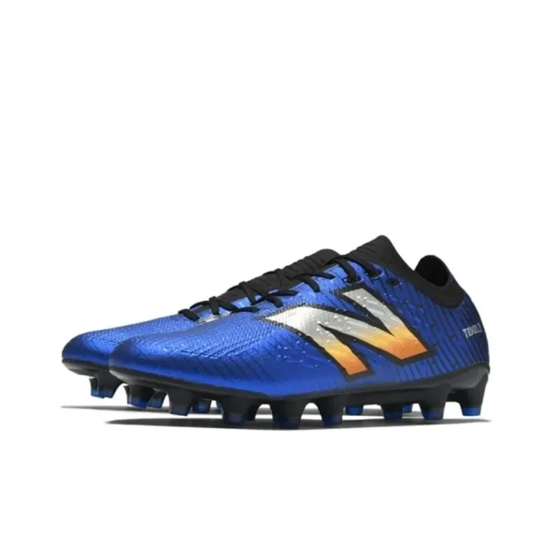 New Balance Tekela V4 Abrasion Resistant Slip Resistant Soccer Shoes Unisex Blue-2