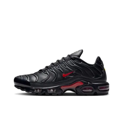 Nike Air Max Plus Premium 'Black University Red'