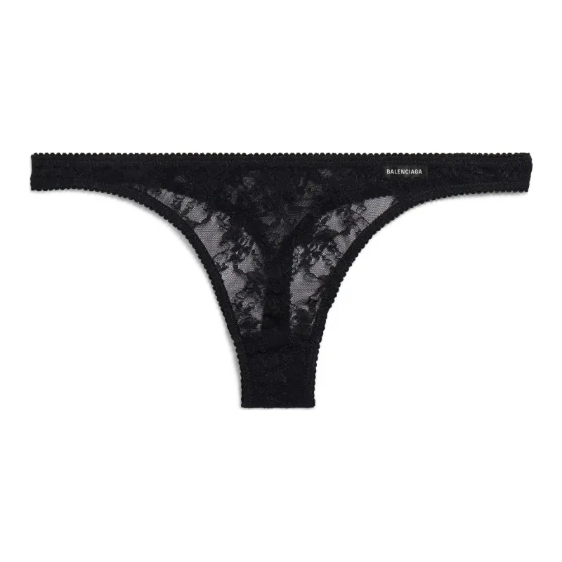 Balenciaga Underpants Regular Women's Black-0