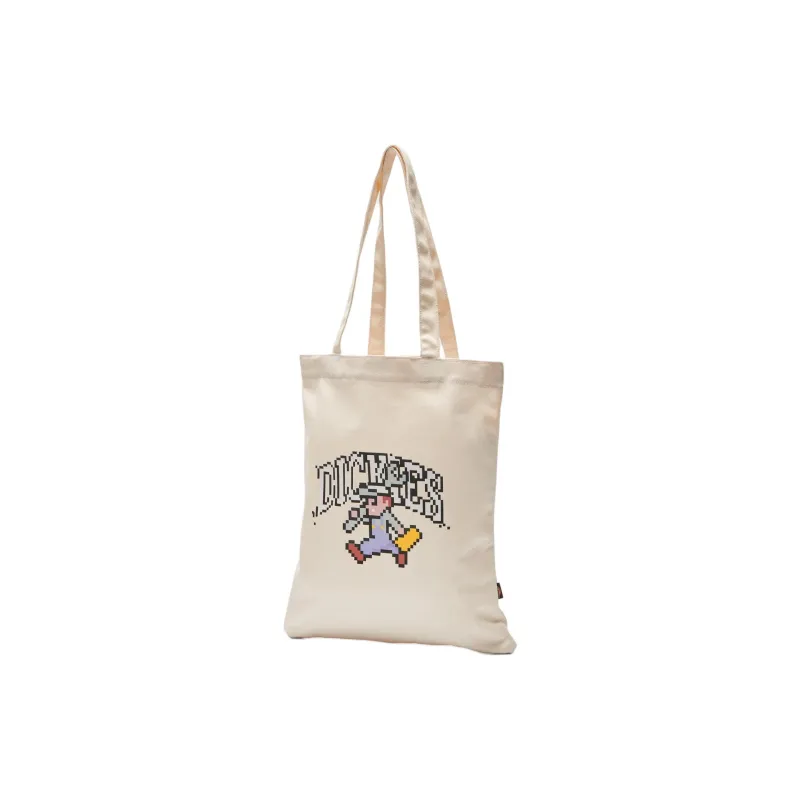 Dickies Cotton Shoulder Bag Regular Unisex Beige-1