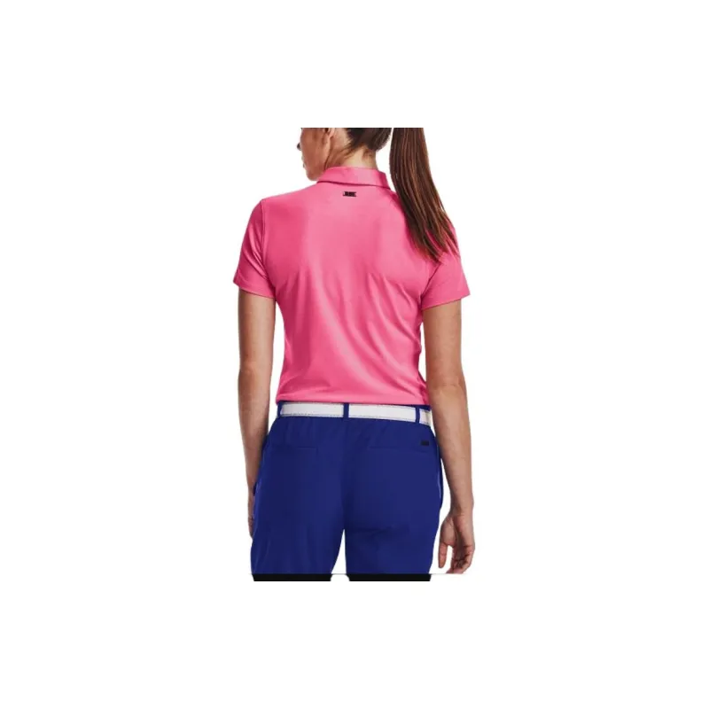Under Armour Polo Shirts Women's Rose Red-3