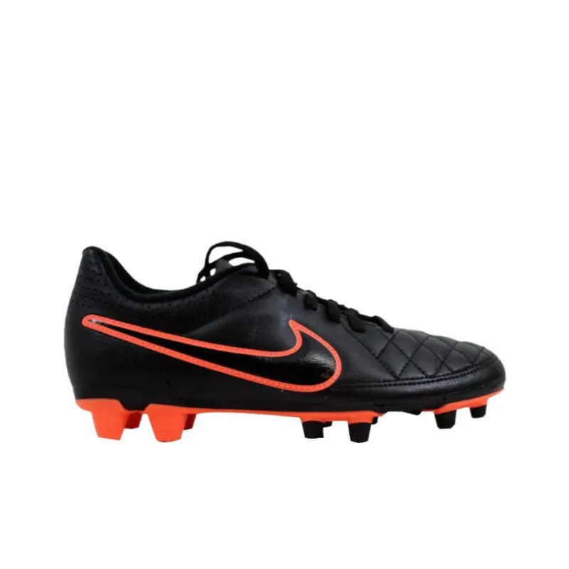 Nike Tiempo Rio Ii Fg Black Women's-1