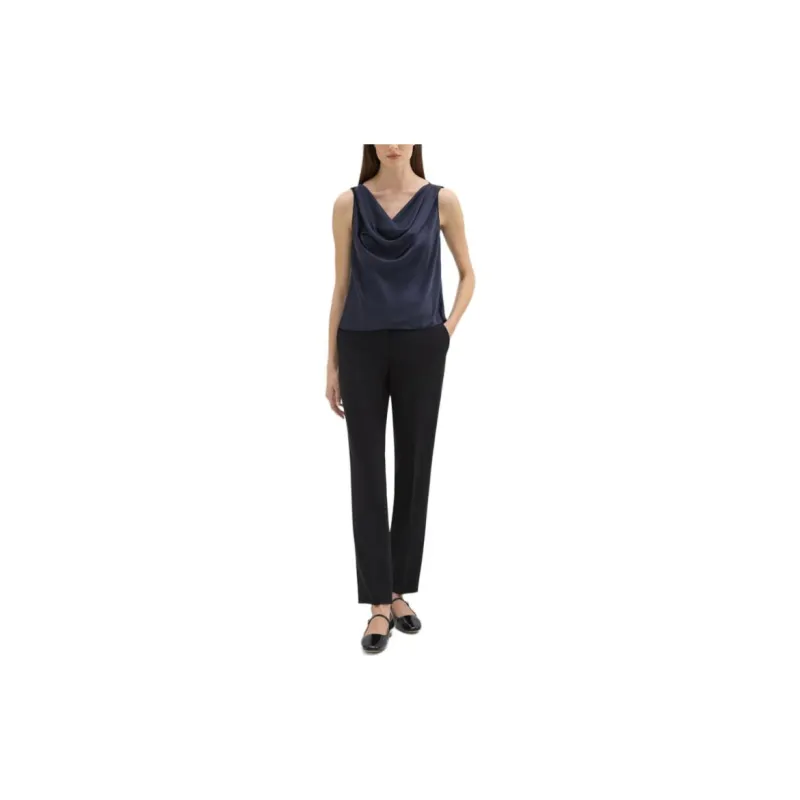 THEORY Tank Tops Women's Deep Sea Blue-2