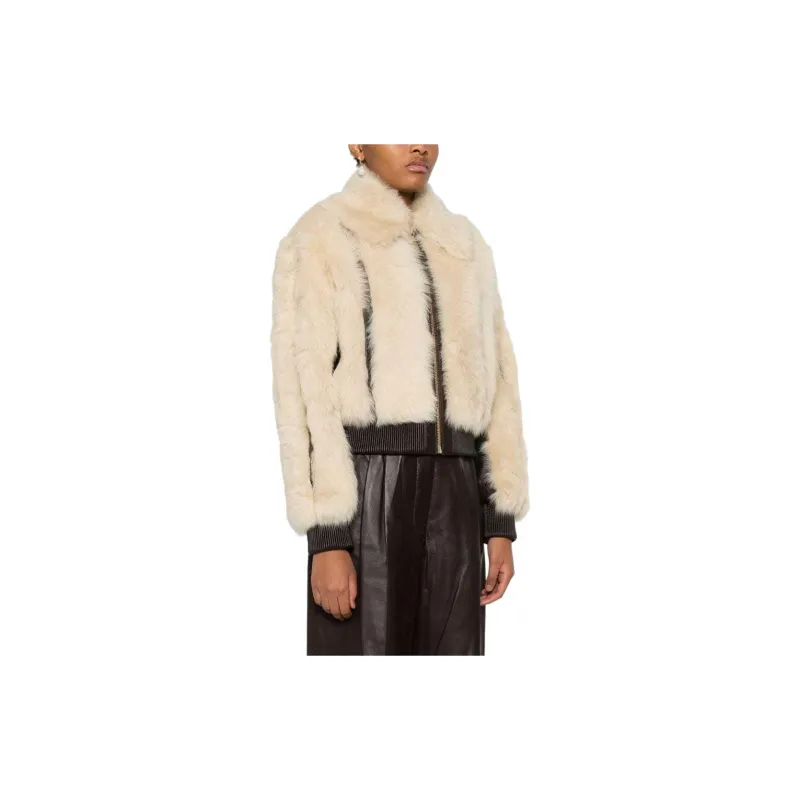 Zimmermann Illustration Shearling Jacket-3