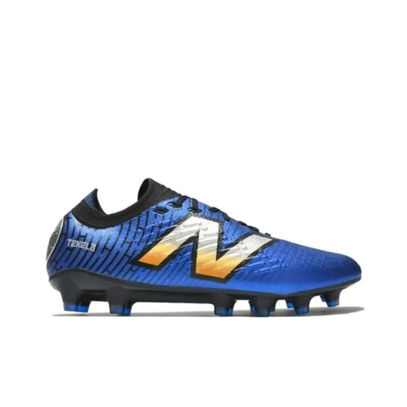New Balance Tekela V4 Abrasion Resistant Slip Resistant Soccer Shoes Unisex Blue-1