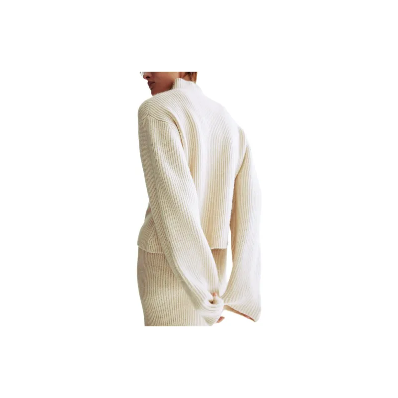 H&M Sweater Women's Light Beige-2