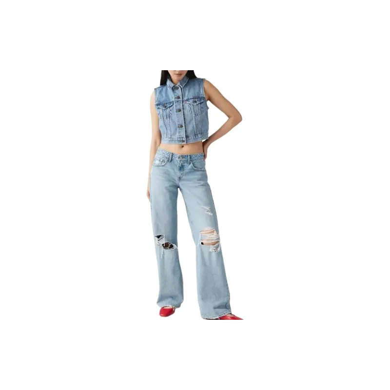 Levi's Low Loose Jeans Women's Blue-1