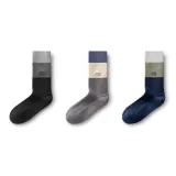 [Thin Warm Style]Gray Black+Blue White Gray+Gray Green Blue
