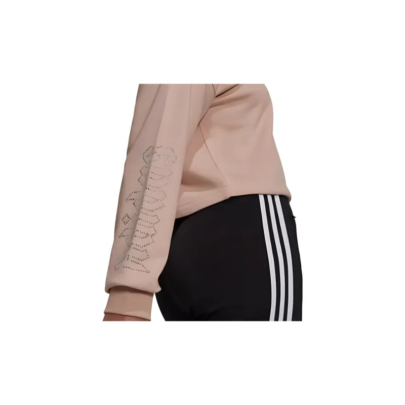 Adidas Sweatshirt Women's Gray Pink-3