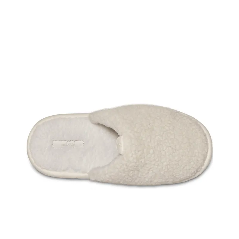Allbirds Dweller Fluff Slide Slippers Men's Natural White-2