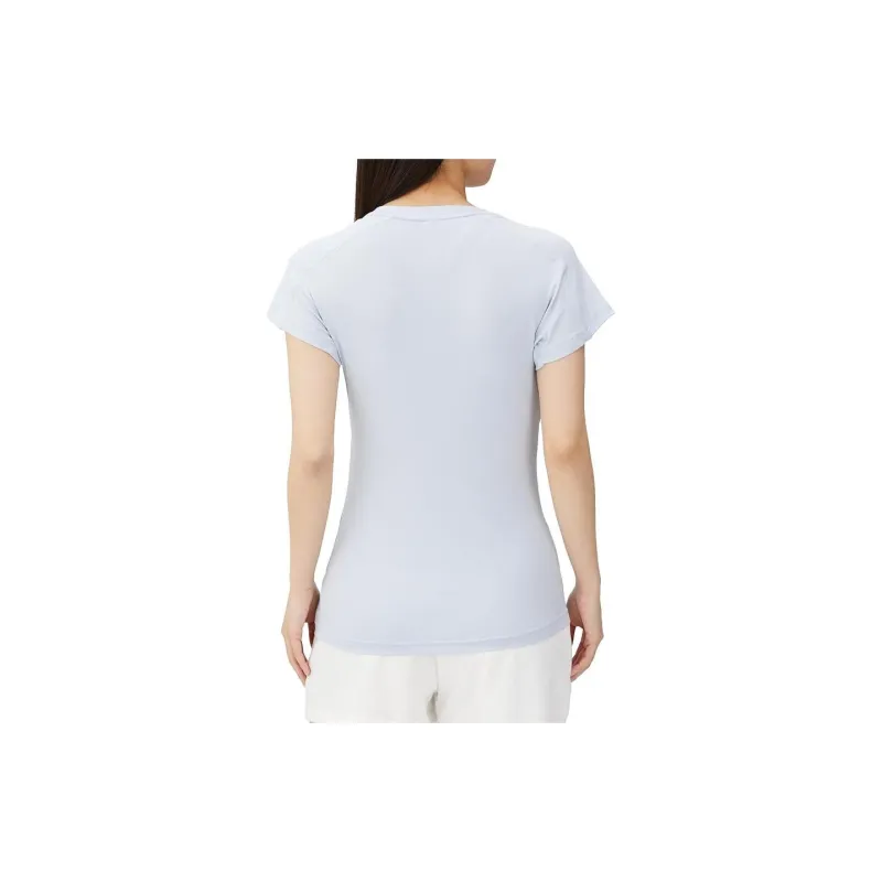 Adidas AEROREADYESSENTIALS T-Shirt Women's Pale Blue-3