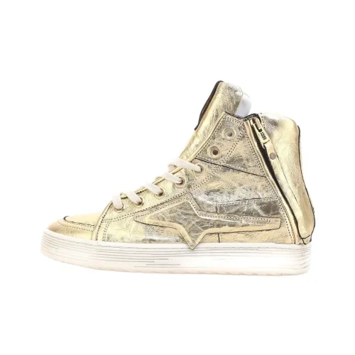 AirStep High-Top Skateboard Shoes Women's Gold
