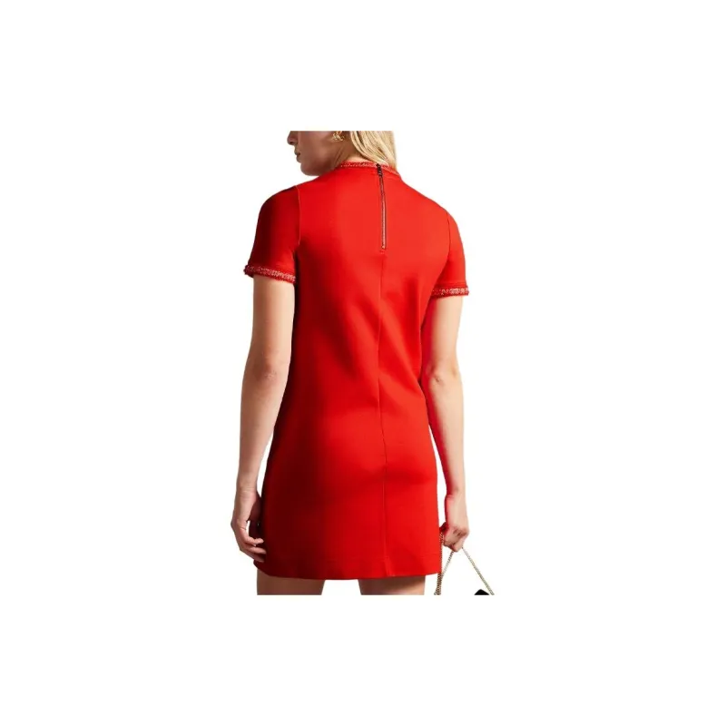 Ted Baker Short-Sleeved Dresses Women's Red-2