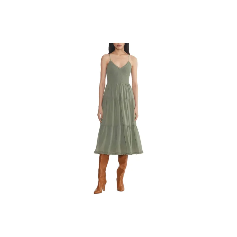 ARITZIA Wilfred Tuberose Dress Slip Dresses Women's Smoky Sage-2