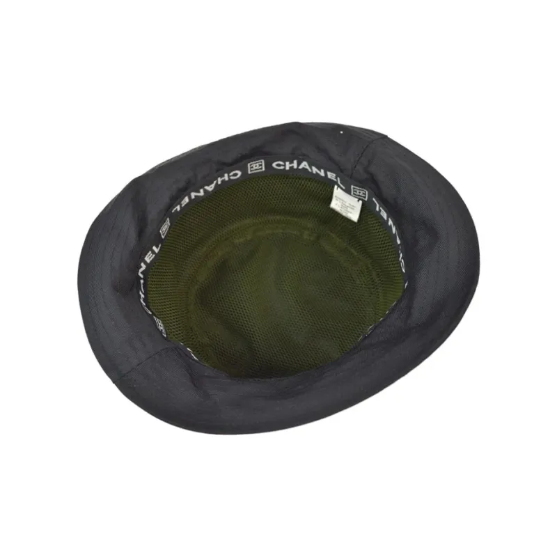 CHANEL 1990-2000s Sport Line Bucket Hat-2