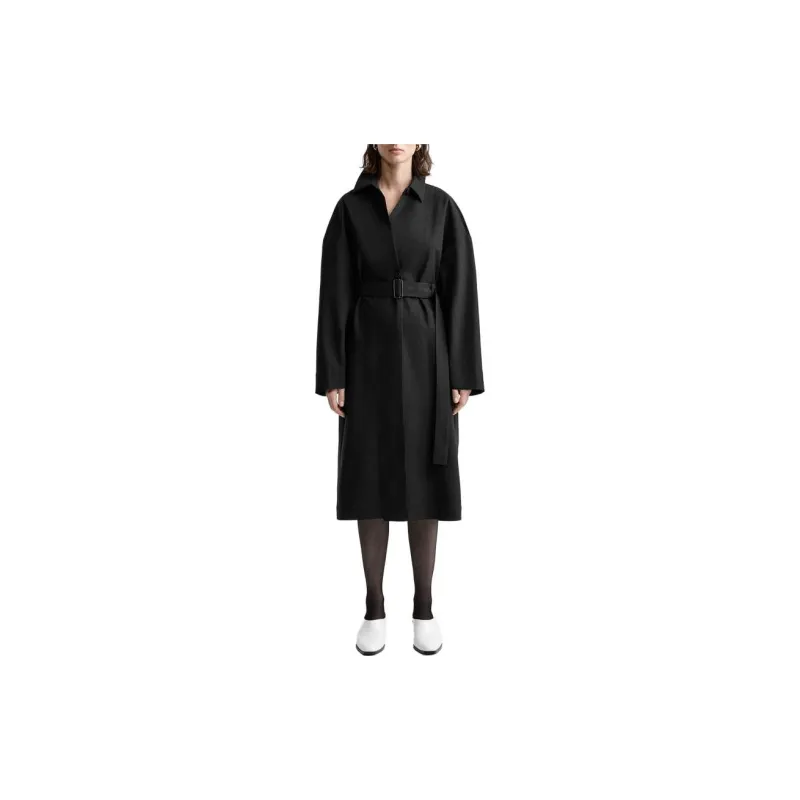 ZARA x Studio Nicholson FW23 Trench Coat Women's Black-2