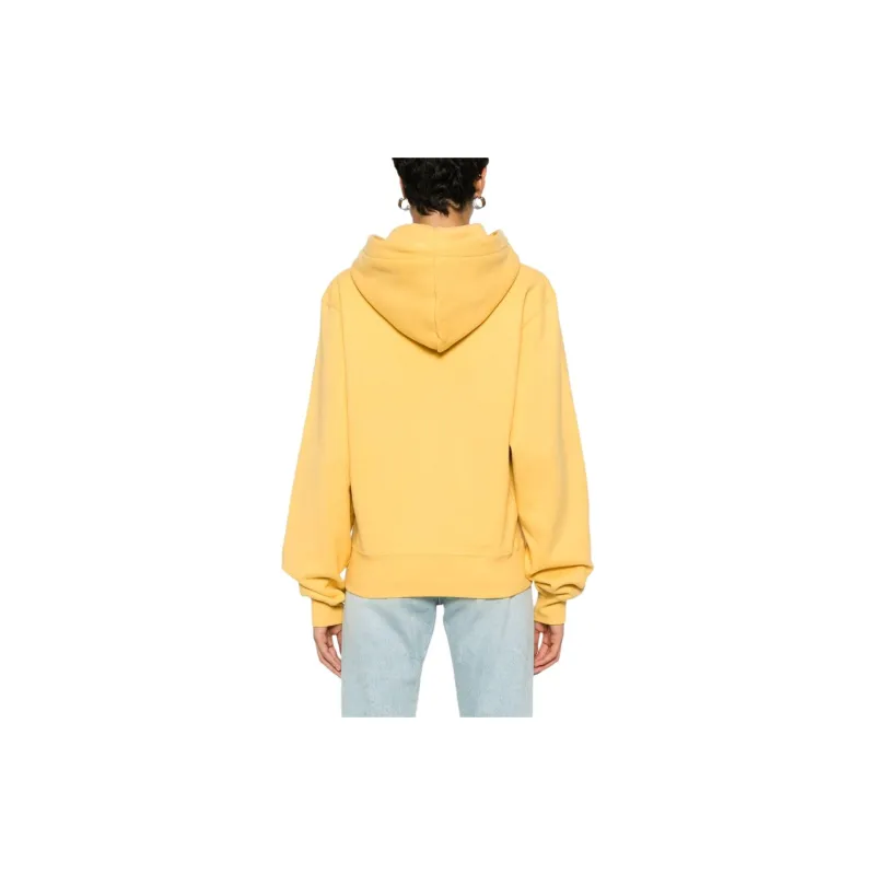 SAINT LAURENT Logo Embroidered Oversized Hoodie-3