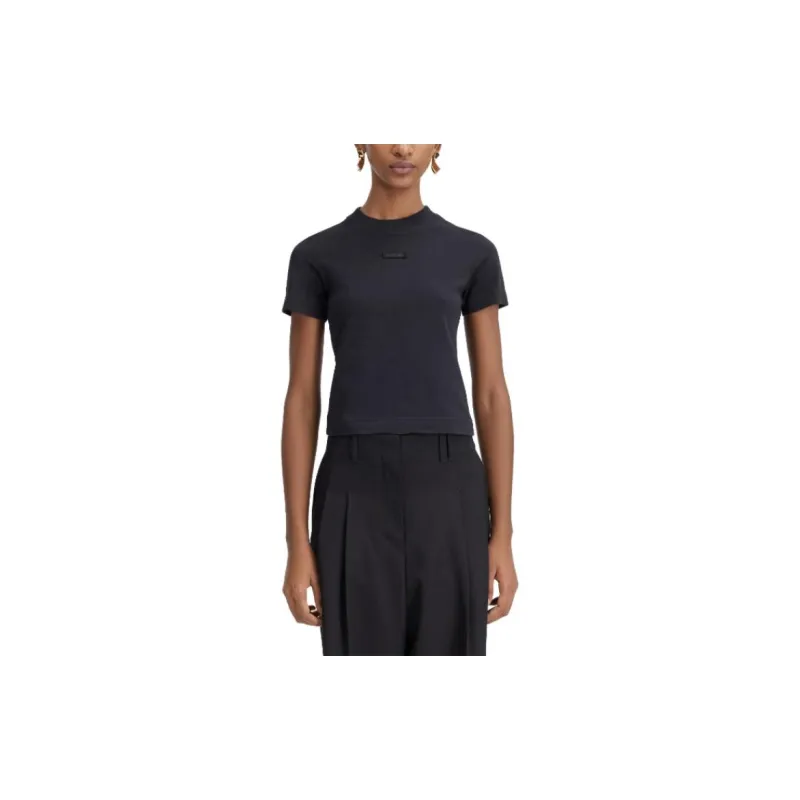 Jacquemus Le T Shirt Gros Grain 'Black'-3