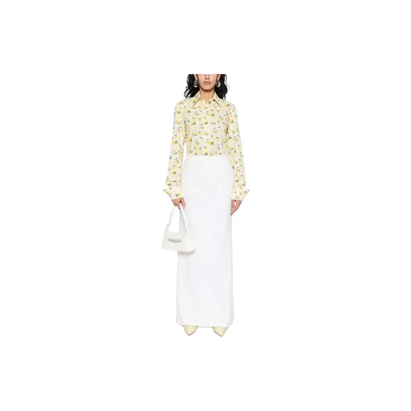 SportMax Max Mara All-Over Printed Long-Sleeved Shirt-2
