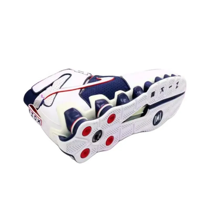 Nike Shox Bomber White Navy Red-4