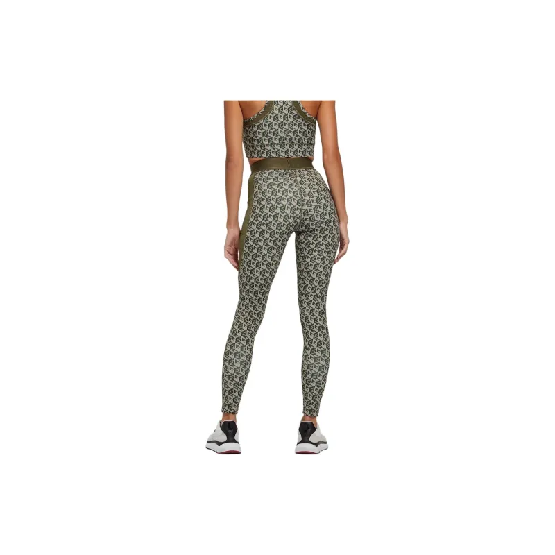 GUESS Leggings Women's Olive Green-3