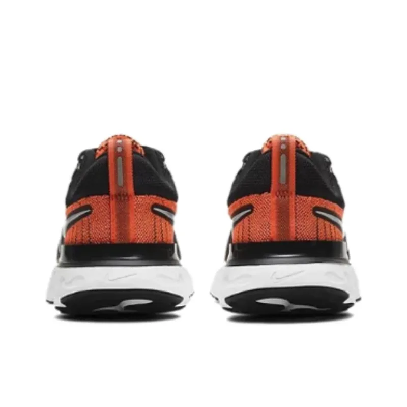 Nike React Infinity Run Flyknit 2 'Bright Mango Black' Women's-4