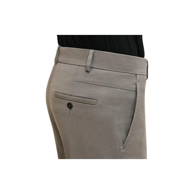 HERMES Suit Trousers Men Gray-2
