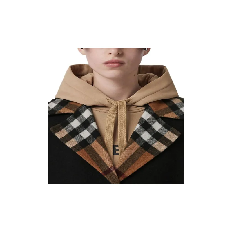 Burberry Reversible Check Wool Coat-4