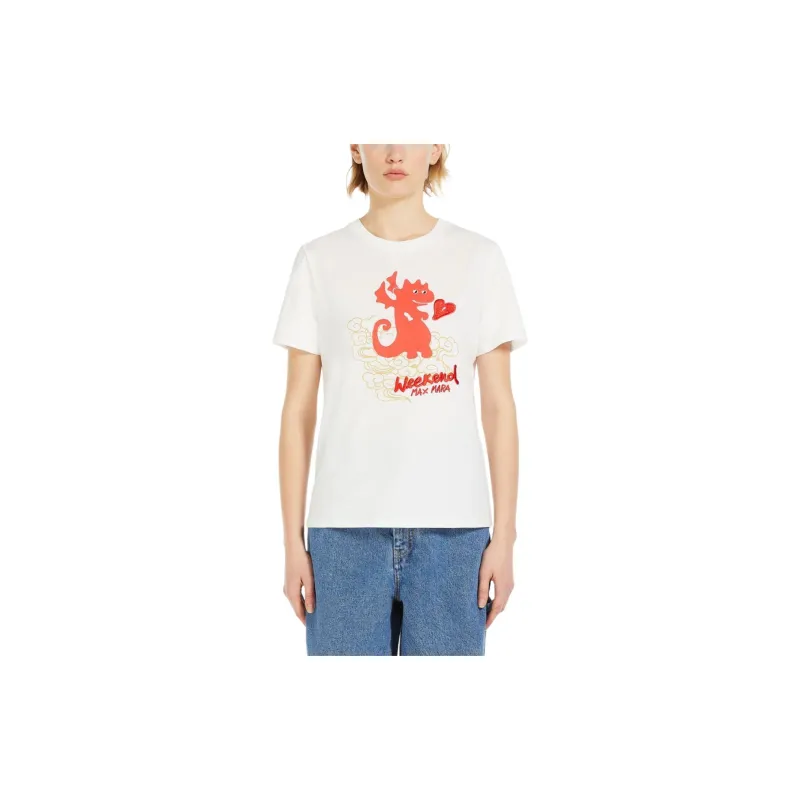 WEEKEND MaxMara T Shirt Women's White-1