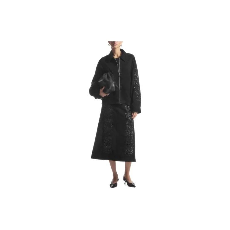 COS Jackets Coats Women's Black-1