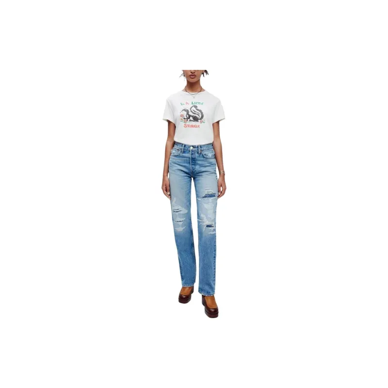 RE/DONE T-Shirts Women's White-1