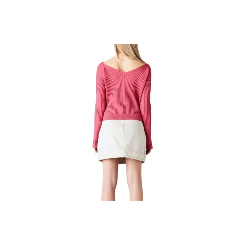 Jacquemus Ribbed knit Open front Cardigan-4