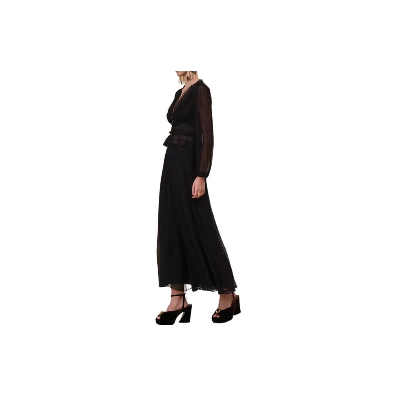 Zimmermann FW24 Casual Pants Women's Black-3