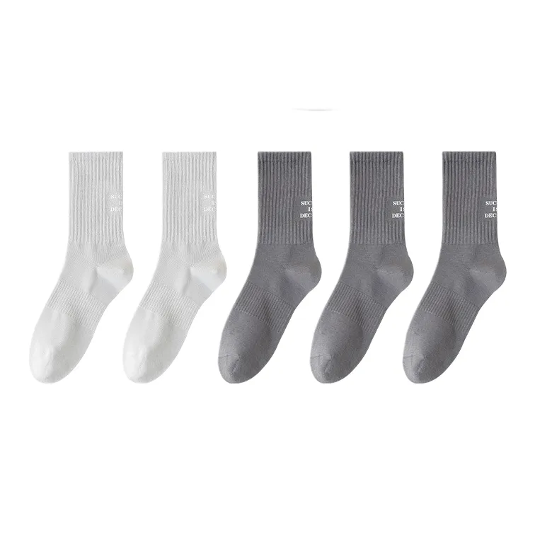 Lan Miao Mid Calf Socks Unisex 5 Pack-4