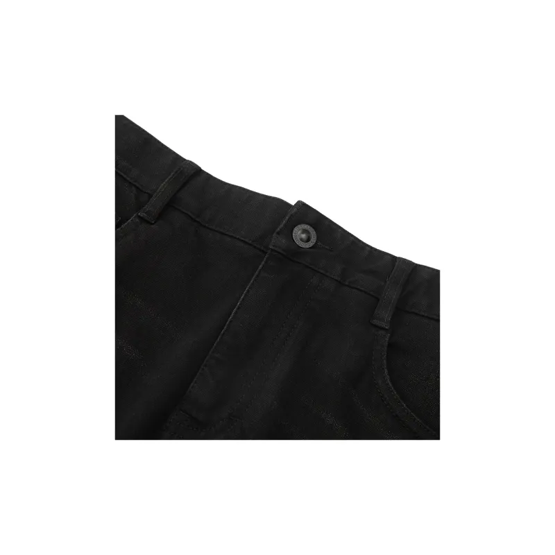DIDIBOY FW24 Jeans Men's Black Gray Color-2