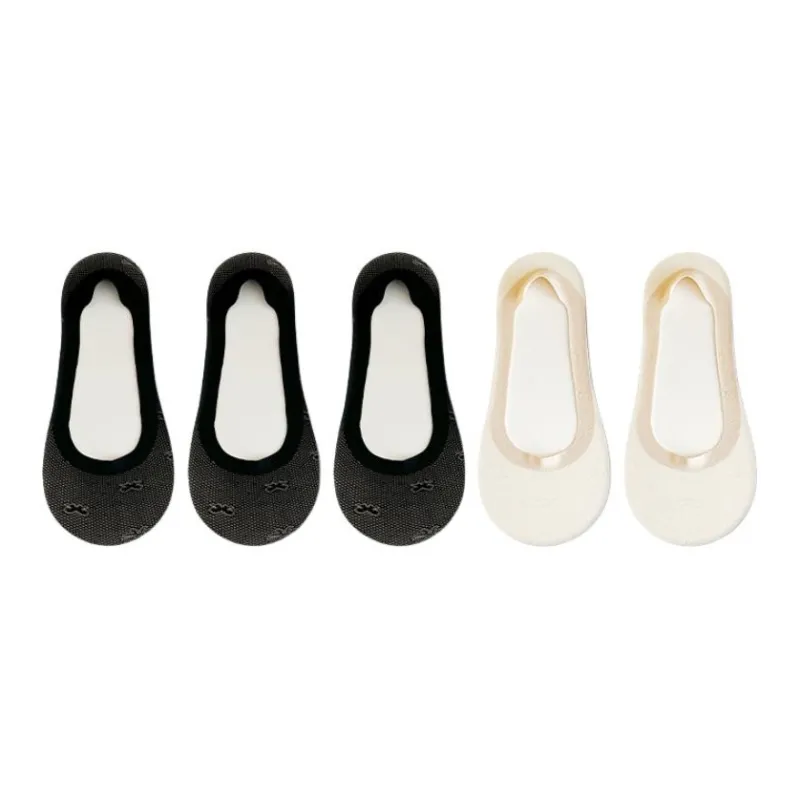 ROBINHOOD No Show Socks Women's 5 Pack-6
