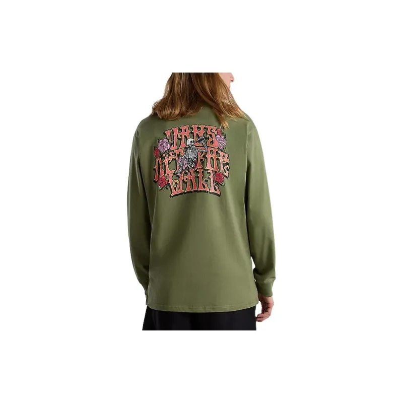 Vans Checking Out T-Shirt Men Green-3
