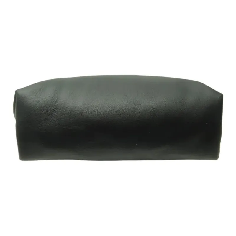 LONGCHAMP Le Pliage Xtra Large Cow Leather Makeup Bags Clutches Women's Black-3