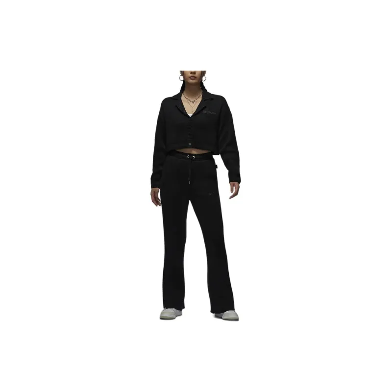Jordan Air Knitwear Women's Black-2