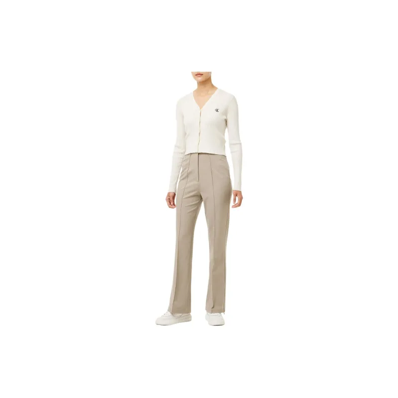 CALVIN KLEIN Casual Pants Women's Beige-3