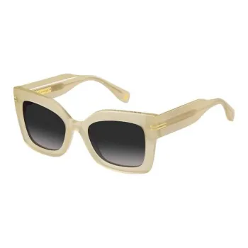 MARC JACOBS Acetate Square Sunglasses Women's Yellow