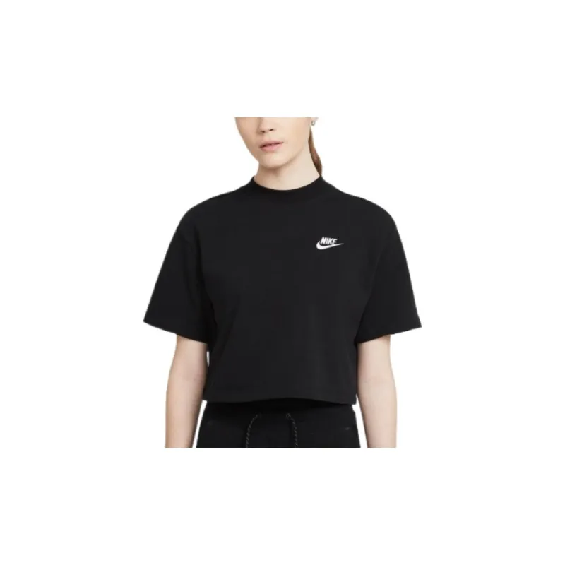 Nike Crop Tops Women's Black-1